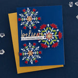Delicate Snowflakes Etched Dies from the Bibi's Snowflakes Collection by Bibi Cameron
