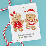 Dancin' Gingerbread Etched Dies from the Dancin' Christmas Collection