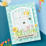 Sending Sunshine Sentiments Clear Stamp Set from the Windows with a View Collection by Tina Smith