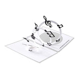 Musical Notes & Stave Pop-Up Etched Dies from the Bibi's Musical Notes Collection by Bibi Cameron