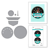 Speedometer Etched Dies from the Classic Road Legends Collection by Mindy Eggen