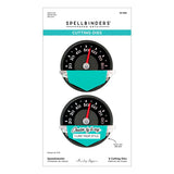 Speedometer Etched Dies from the Classic Road Legends Collection by Mindy Eggen