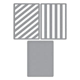 Lots of Stripes Etched Dies from the All About Christmas Collection by Lisa Horton