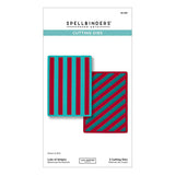 Lots of Stripes Etched Dies from the All About Christmas Collection by Lisa Horton
