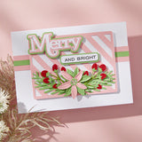 Lots of Stripes Etched Dies from the All About Christmas Collection by Lisa Horton