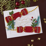 Christmas Cracker Etched Dies from the City Holiday Collection by Yana Smakula