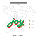 Shadow Joy Etched Dies from the City Holiday Collection by Yana Smakula