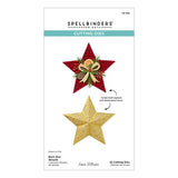 Barn Star Wreath Etched Dies from the Country Christmas Collection by Annie Williams