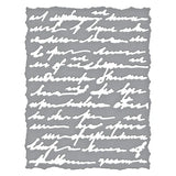 Deckled Edge Script Etched Dies from the Beautifully Imperfect Collection