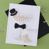 A Special Toast Etched Dies from the Happier Hour Collection