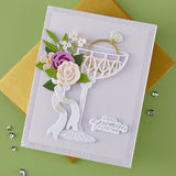 A Special Toast Etched Dies from the Happier Hour Collection