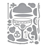 Sip Sip Ole' Etched Dies from the Happier Hour Collection