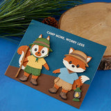 Camp Days Etched Dies