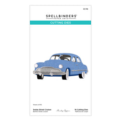 Sedan Street Cruiser Etched Dies by Mindy Eggen