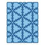 Snowflake Background Etched Dies by Lisa Horton
