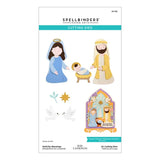Nativity Blessings Etched Dies by Bibi Cameron