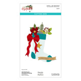 Old-Fashioned Christmas Stocking Etched Dies with Simple Stories