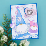 Gnome Hugs Etched Dies from the Holiday Hugs Collection by Stampendous