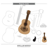 Majestic Guitar Etched Dies from the Bibi's Musical Notes Collection by Bibi Cameron