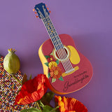 Majestic Guitar Etched Dies from the Bibi's Musical Notes Collection by Bibi Cameron