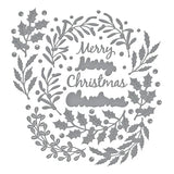 Seasonal Wreath Foliage Etched Dies from the Texture & Foliage Collection by Suzanne Hue