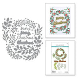 Seasonal Wreath Foliage Etched Dies from the Texture & Foliage Collection by Suzanne Hue