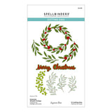 Seasonal Wreath Foliage Etched Dies from the Texture & Foliage Collection by Suzanne Hue