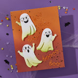 Boo Crew Etched Dies from the Spooktacular Collection by Simon Hurley