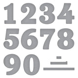 Bold Numbers Etched Dies from the Color Mix Celebrations Collection