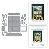 City Holiday Etched Dies from the City Holiday Collection by Yana Smakula