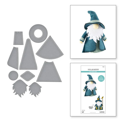 Fergus Etched Dies from the 3D Felt Décor Collection by Sandi MacIver