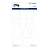 Number Balloons Cling Rubber Stamp and Die Bundle by Simon Hurley