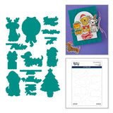 Christmas Pets Stamp & Die Bundle by Simon Hurley