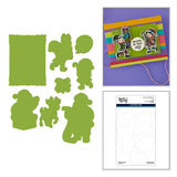 Naughty or Nice Stamp & Die Bundle by Simon Hurley