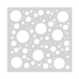 Large Sprinkled Dots Stencil