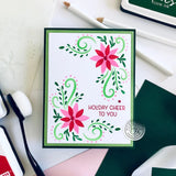 Color Layering Holiday Flourishes Stencils