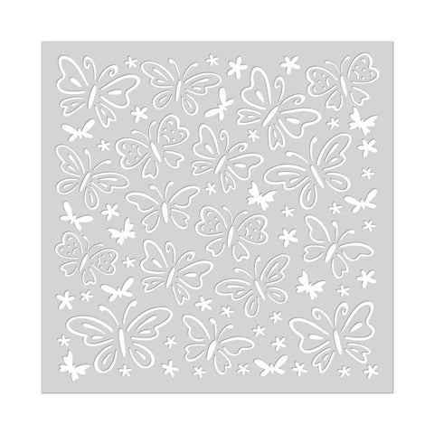 Butterfly Pattern Stencil