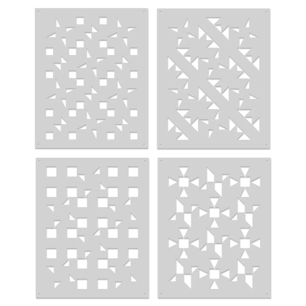 Color Layering Quilt Stencils