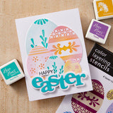 Color Layering Decorative Eggs Stencils