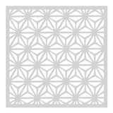 Asana Pattern Stencil