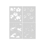 Hero Arts Lotus Field Layering Stencil Set