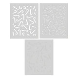 Hero Arts Candy Cane Toss Up Stencil from the Candy Cane Season Collection