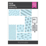Hero Arts Gorgeous Giftwrap Layering Stencils from the Best Gift Ever Collection