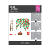 In The Orchard Color Layering Stencils from the I Pick You Collection