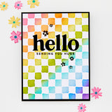 Hero Arts Hello Friend Clear Stamp & Die Bundle