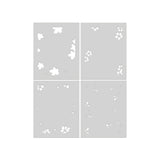 Floral Frame Layering Stencil Set