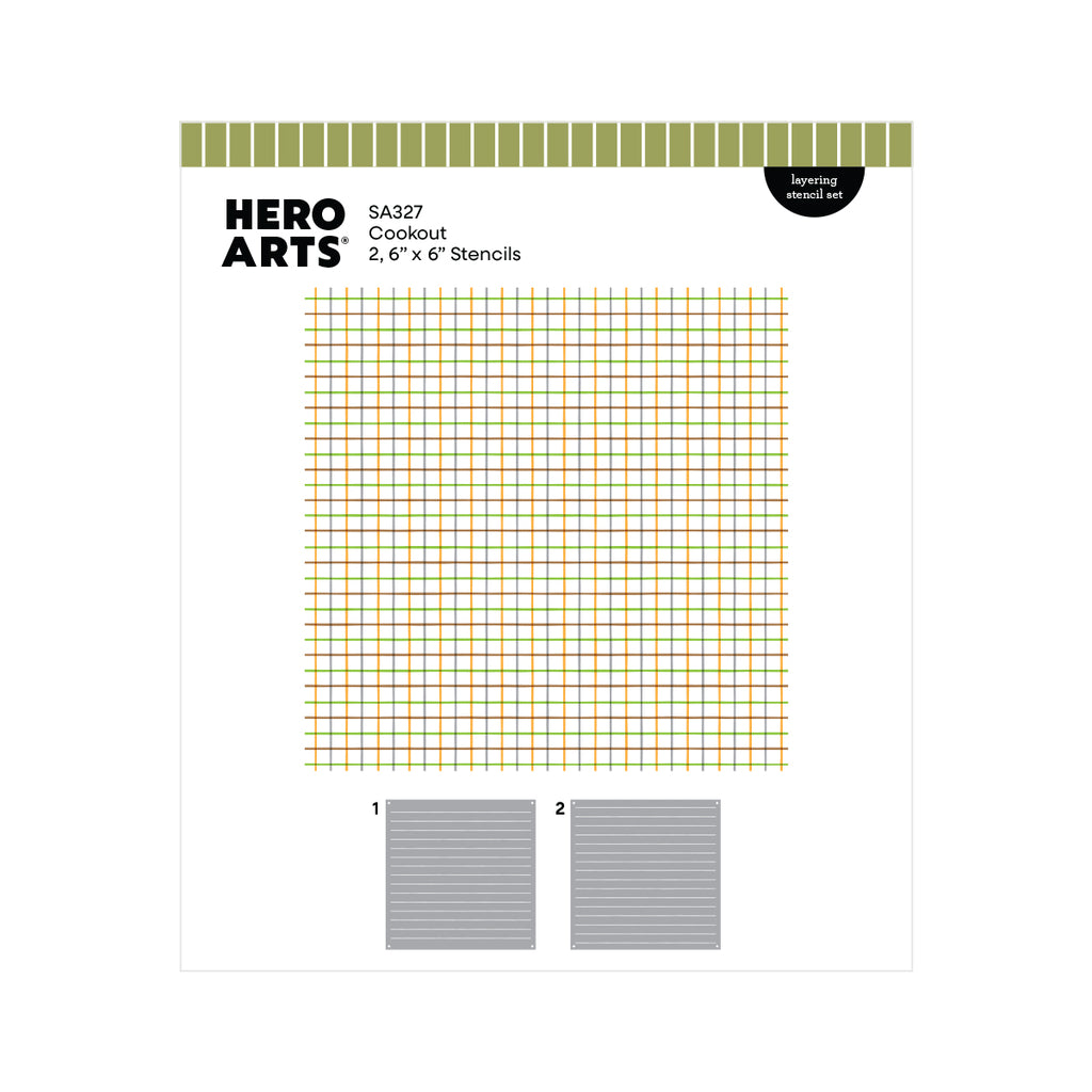 Cookout Layering Stencil Set