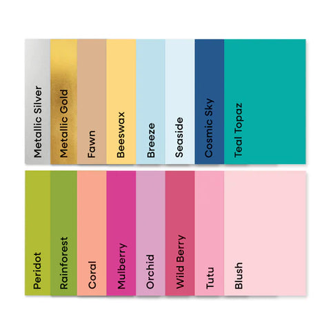 Hero Arts You've Got A Friend Creative Spark ColorWheel Cardstock Assortment - 8.5" x 5.5"