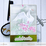 Stencil Art: Swan Serenade Layering Stencil Set (6 in 1)