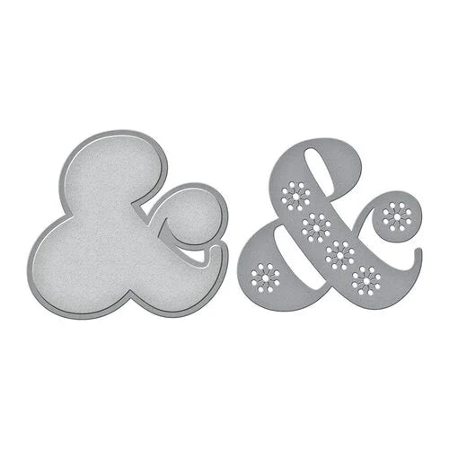 Stitched & Etched Dies from the Stitched Alphabet Collection